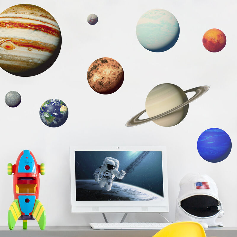 Bilderwelten - Tatuaje de pared - Solar System With Planets Dimensión LxA: 35cm x 105cm
Bilderwelten - Tatuaje de pared - Solar System With Planets Dimensión LxA: 35cm x 105cm