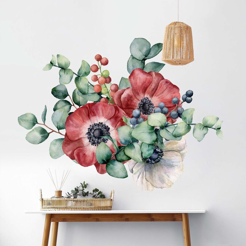 Bilderwelten - Tatuaje de pared - Watercolor Eucalyptus Anemones Bouquet XXL Dimensión LxA: 100cm x 75cm
Bilderwelten - Tatuaje de pared - Watercolor Eucalyptus Anemones Bouquet XXL Dimensión LxA: 100cm x 75cm