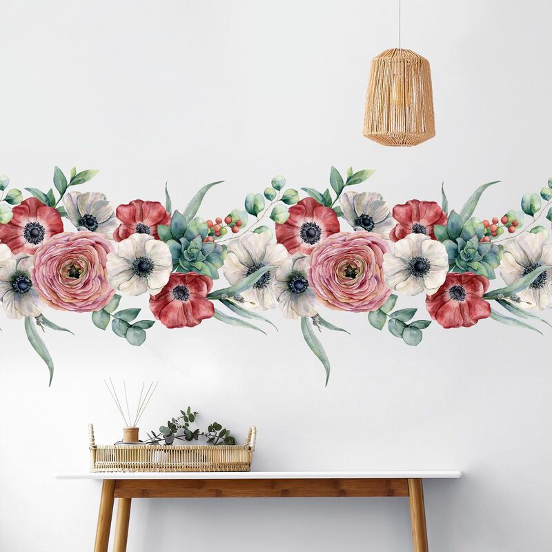 Bilderwelten - Tatuaje de pared - Watercolor Eucalyptus Border XXL Dimensión LxA: 60cm x 160cm
Bilderwelten - Tatuaje de pared - Watercolor Eucalyptus Border XXL Dimensión LxA: 60cm x 160cm