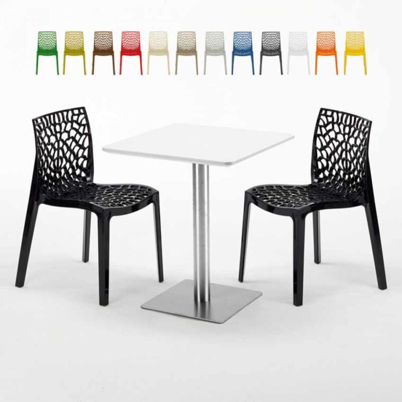 Mesa Cuadrada 60x60 cm Tablero Blanco y 2 Sillas De Colores Gruvyer Hazelnut | Color: Negro
Mesa Cuadrada 60x60 cm Tablero Blanco y 2 Sillas De Colores Gruvyer Hazelnut | Color: Negro