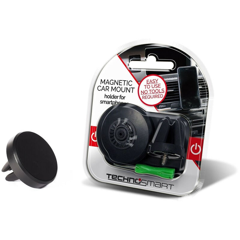 Soporte mágnetico para móviles, Soporte coche para Smartphone, Soporte para teléfono con rotación de 360 °, Universal - Technosmart
Soporte mágnetico para móviles, Soporte coche para Smartphone, Soporte para teléfono con rotación de 360 °, Universal - Technosmart
