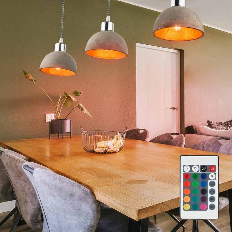 Lámpara colgante de techo para sala de estar, madera, oro, control remoto regulable en un juego que incluye bombillas LED RGB
Lámpara colgante de techo para sala de estar, madera, oro, control remoto regulable en un juego que incluye bombillas LED RGB