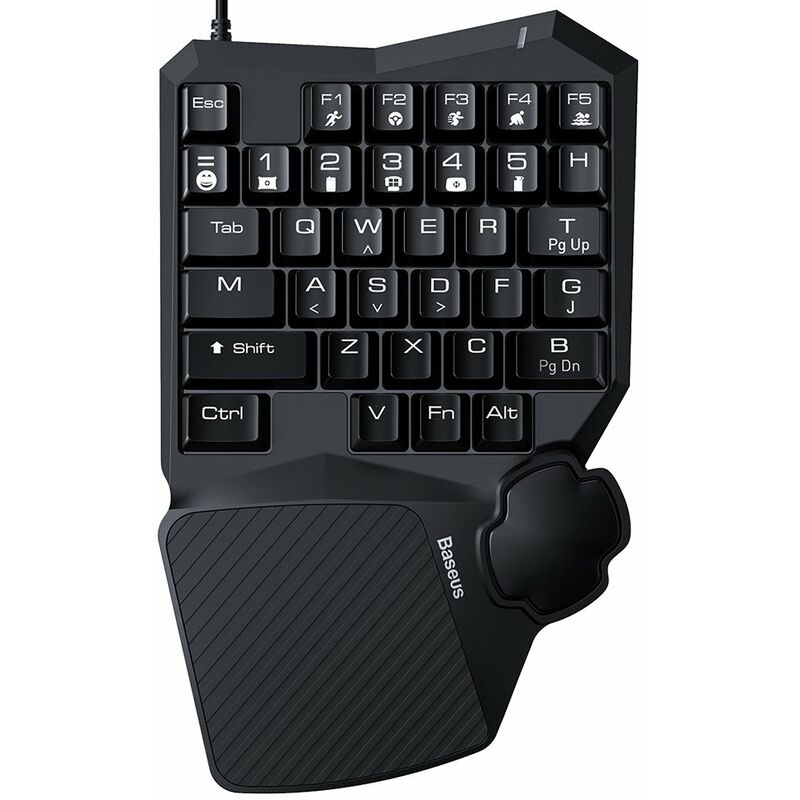 Teclado GAMO Teclado mecanico para juegos de una mano Teclado para juegos profesional retroiluminado colorido Teclado mecanico de una mano con cable
Teclado GAMO Teclado mecanico para juegos de una mano Teclado para juegos profesional retroiluminado colorido Teclado mecanico de una mano con cable
