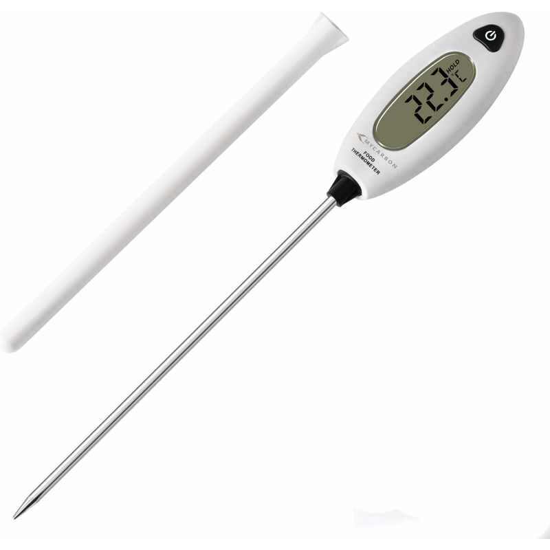 Termómetro de cocina largo Sonda de temperatura Termómetro de cocina digital Lectura instantánea 5 segundos LCD Pantalla grande Termómetro para
Termómetro de cocina largo Sonda de temperatura Termómetro de cocina digital Lectura instantánea 5 segundos LCD Pantalla grande Termómetro para