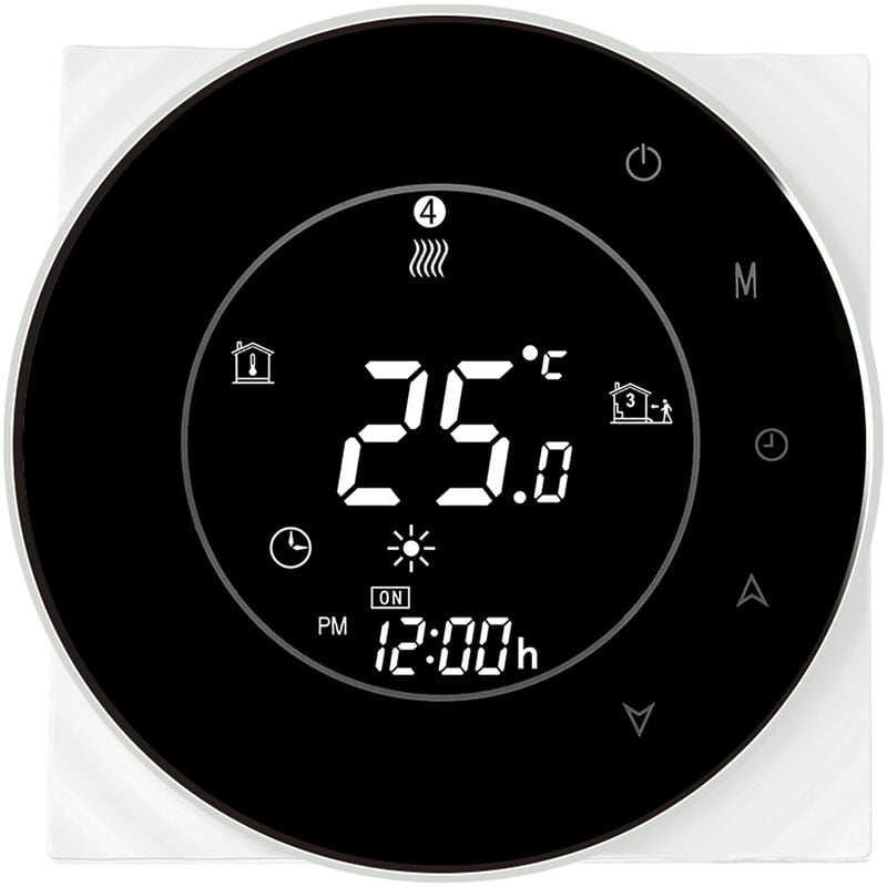 Termostato de caldera de agua / gas THP6000-GCLW, controlador de temperatura digital inteligente WiFi
Termostato de caldera de agua / gas THP6000-GCLW, controlador de temperatura digital inteligente WiFi