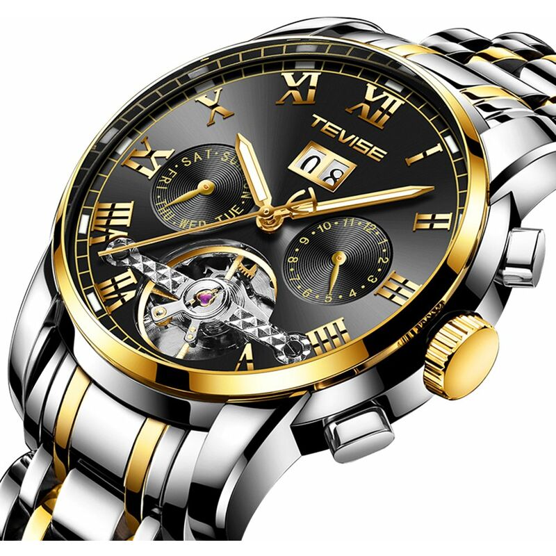 TEVISE 9005, reloj mecanico automatico de esqueleto de alta calidad para hombre, reloj de acero inoxidable, reloj de pulsera para hombre de negocios,
TEVISE 9005, reloj mecanico automatico de esqueleto de alta calidad para hombre, reloj de acero inoxidable, reloj de pulsera para hombre de negocios,
