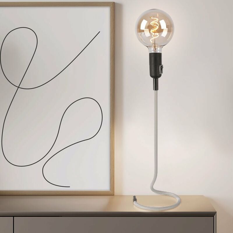 Lámpara de mesa textil, sala de trabajo, sala de trabajo, foco de lectura, luz blanca en un juego que incluye bombillas LED
Lámpara de mesa textil, sala de trabajo, sala de trabajo, foco de lectura, luz blanca en un juego que incluye bombillas LED