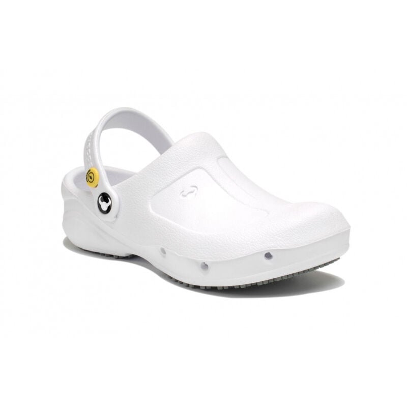 Zueco profesional antiestático y antideslizante SRC EN 20344:2011,5.10 | Blanco - 38
Zueco profesional antiestático y antideslizante SRC EN 20344:2011,5.10 | Blanco - 38
