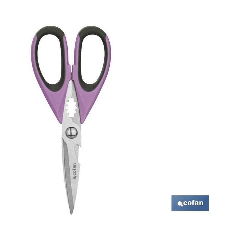 Tijeras acero inox morada modsena 22cm