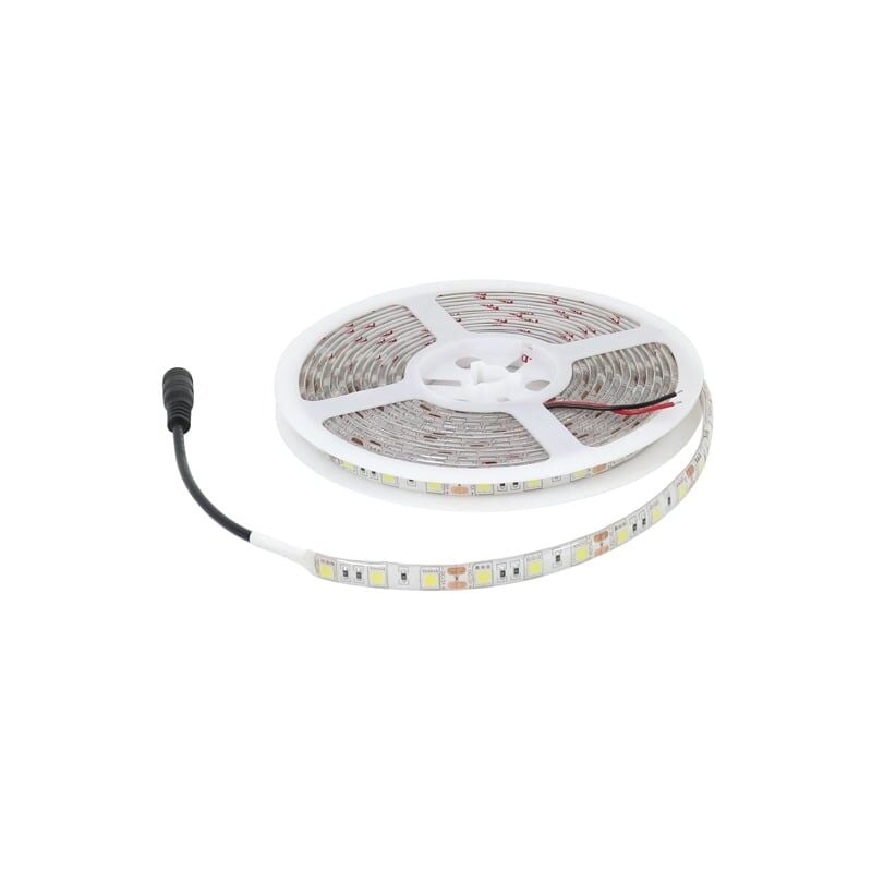 Tira de LED 72W 12V DC SMD5050 60 LED/m 14,4W/m IP65 (5 metros) Blanco Frío 6000K | IluminaShop
Tira de LED 72W 12V DC SMD5050 60 LED/m 14,4W/m IP65 (5 metros) Blanco Frío 6000K | IluminaShop