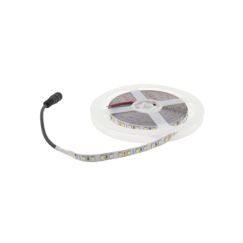 Tira de LED 40W 24V DC SMD2835 120LED/m 8W/m IP20 (5 metros) Blanco Cálido 3000K | IluminaShop
Tira de LED 40W 24V DC SMD2835 120LED/m 8W/m IP20 (5 metros) Blanco Cálido 3000K | IluminaShop
