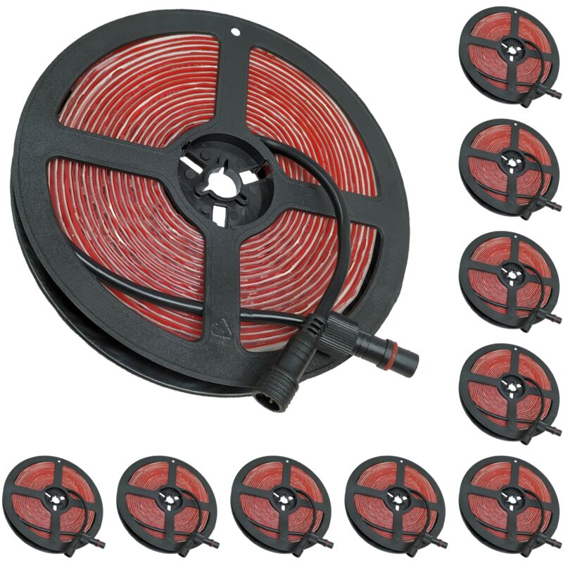 Led Atomant Sl - Rollo de 5 metros de Tira de Luz LED Directa a 220v. Impermeable IP65. Corte cada 10cm.12W/m 120 LED/m | Blanco Neutro 4500K - Pack
Led Atomant Sl - Rollo de 5 metros de Tira de Luz LED Directa a 220v. Impermeable IP65. Corte cada 10cm.12W/m 120 LED/m | Blanco Neutro 4500K - Pack