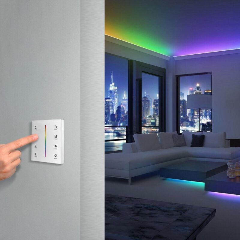 Tira LED 24V DC 60LED/m 5m RGB IP20 con Mecanismo Regulador Táctil y Alimentación RGB - RGB
Tira LED 24V DC 60LED/m 5m RGB IP20 con Mecanismo Regulador Táctil y Alimentación RGB - RGB