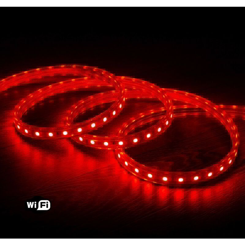Tira LED Smart WiFi 220V AC 60 LED/m Rojo IP65 a Medida Corte cada 100 cm 12m - 12m
Tira LED Smart WiFi 220V AC 60 LED/m Rojo IP65 a Medida Corte cada 100 cm 12m - 12m