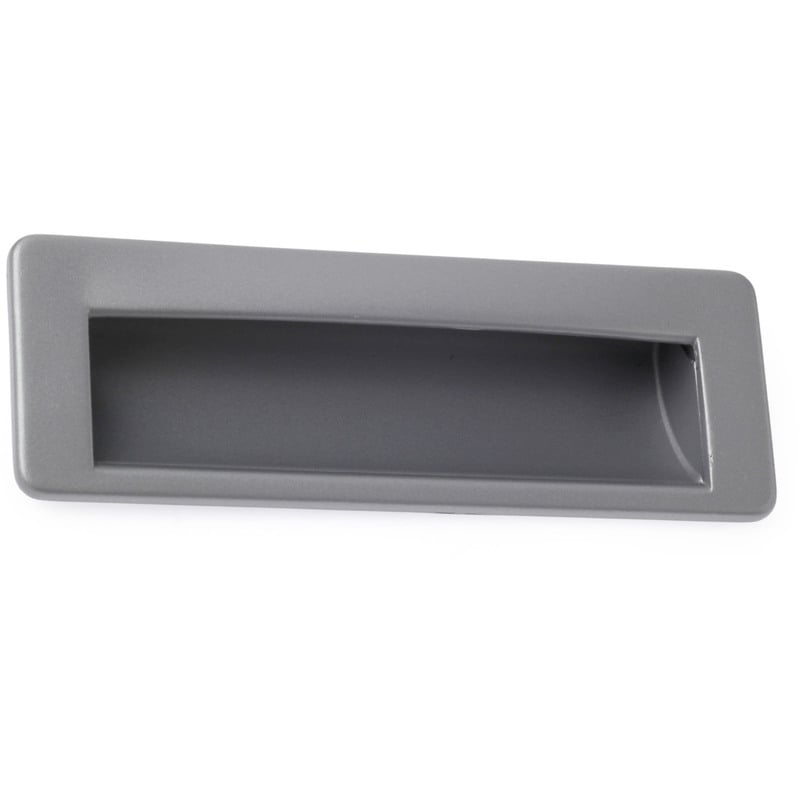 Tirador embutido de zamak con acabado, dimensiones:142x49x22mm y entrepuntos:128mm -
Tirador embutido de zamak con acabado, dimensiones:142x49x22mm y entrepuntos:128mm -