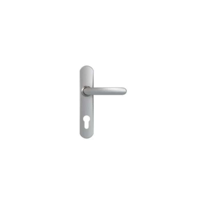 Tiradores de puerta con placa, 195 mm de distancia entre centros, llave I, cromado espejo
Tiradores de puerta con placa, 195 mm de distancia entre centros, llave I, cromado espejo