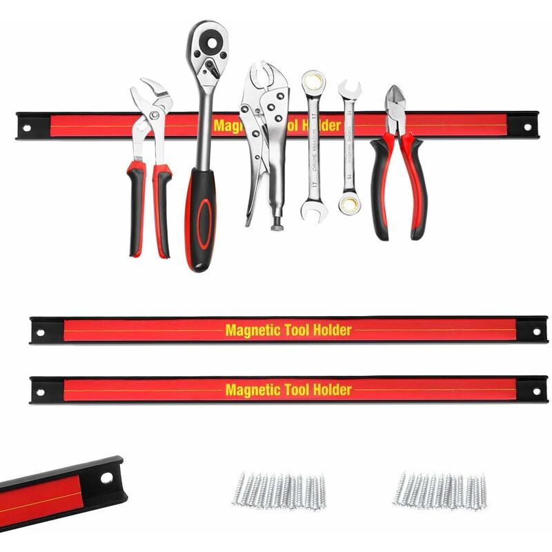 Tiras Magnética 46cm Barra de Herramientas Portaherramientas Banda Soporte para Garaje Taller
Tiras Magnética 46cm Barra de Herramientas Portaherramientas Banda Soporte para Garaje Taller