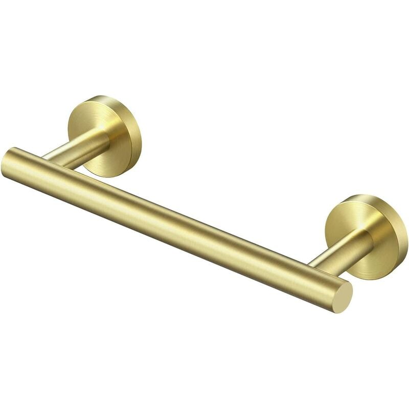Toallero montado en la pared Toallero de baño Adhesivo de acero inoxidable SUS304 23CM Toallero de latón cepillado
Toallero montado en la pared Toallero de baño Adhesivo de acero inoxidable SUS304 23CM Toallero de latón cepillado