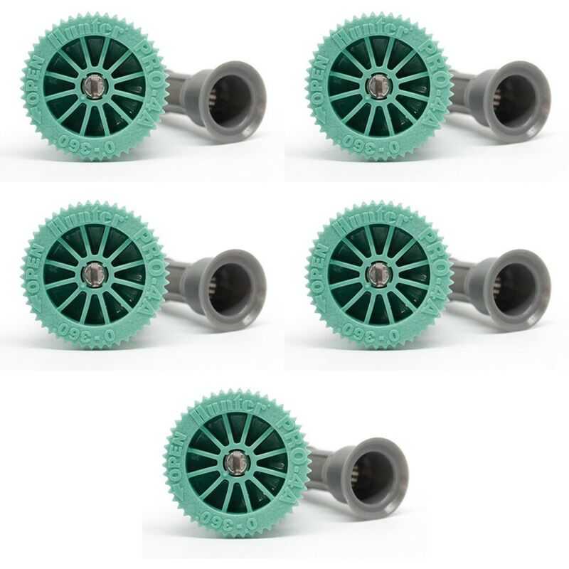 Tobera para difusores de riego. Alcance 1,20 Metros. angulo de riego Regulable 0 a 360º. Rosca Hembra Compatible con Hunter, Rain Bird, Irritrol,
Tobera para difusores de riego. Alcance 1,20 Metros. angulo de riego Regulable 0 a 360º. Rosca Hembra Compatible con Hunter, Rain Bird, Irritrol,