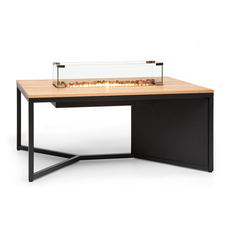 Tofino calefactor de gas con mesa de metal, madera de roble y piedras volcánica 7 kW
Tofino calefactor de gas con mesa de metal, madera de roble y piedras volcánica 7 kW