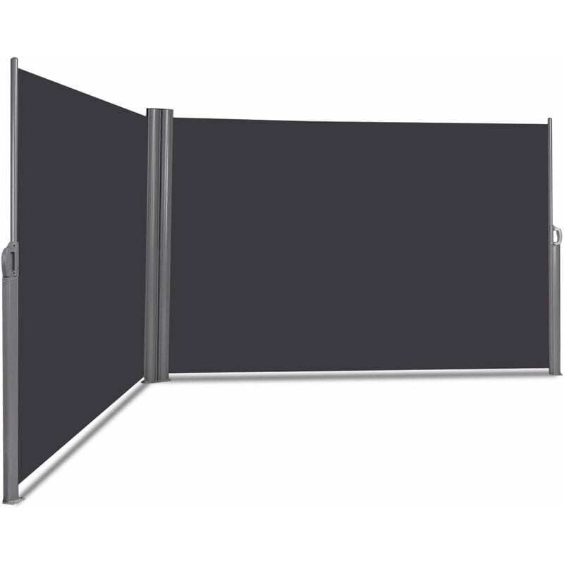 Toldo Lateral Retráctil Toldo Doble Cara Plegable Protección de la Privacidad Biombo de Jardín Terraza (160x600cm)
Toldo Lateral Retráctil Toldo Doble Cara Plegable Protección de la Privacidad Biombo de Jardín Terraza (160x600cm)