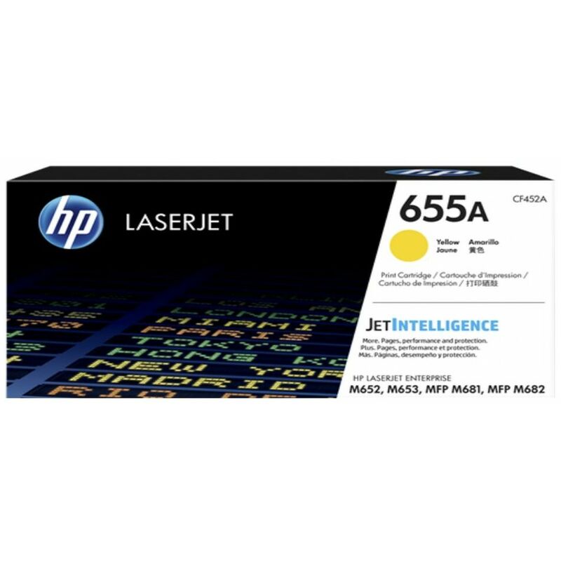 HP Tóner HP 655A Amarillo