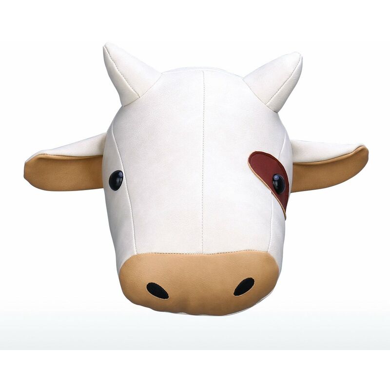 Tooarts Cabeza de vaca de leche Colgante de pared Cabeza de animal de dibujos animados Decoracion de pared Decoracion de habitacion Material de cuero
Tooarts Cabeza de vaca de leche Colgante de pared Cabeza de animal de dibujos animados Decoracion de pared Decoracion de habitacion Material de cuero