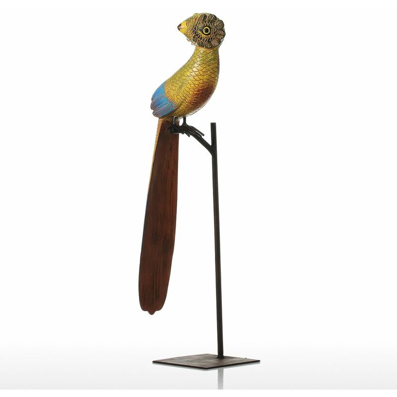 Tooarts, escultura de resina de pajaro de cola larga, adorno de fibra de vidrio, decoracion interior, estatua, estatuilla, arte moderno exagerado
Tooarts, escultura de resina de pajaro de cola larga, adorno de fibra de vidrio, decoracion interior, estatua, estatuilla, arte moderno exagerado