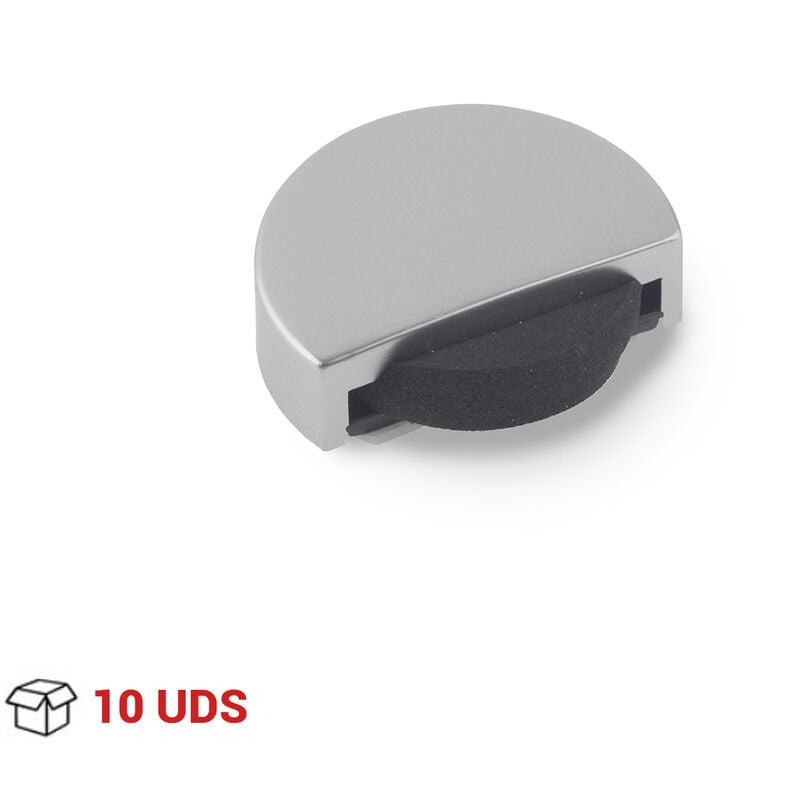 REI - Tope de Puerta | Estilo Funcional | Protege Paredes y Puertas Frente a Impactos | Fabricado en Plástico | Acabado en Cromo Mate | Medidas
REI - Tope de Puerta | Estilo Funcional | Protege Paredes y Puertas Frente a Impactos | Fabricado en Plástico | Acabado en Cromo Mate | Medidas