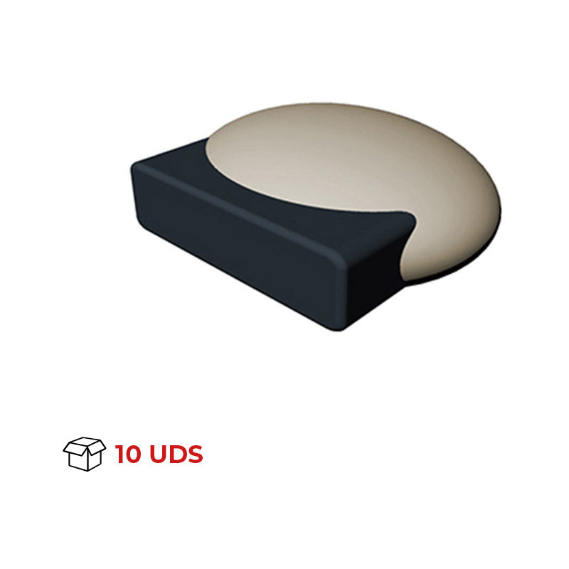 REI - Tope de Puerta | Estilo Decorativo | Protege Paredes y Puertas Frente a Impactos | Fabricado en TPS | Acabado en Arena | Medidas 245*195*113 mm
REI - Tope de Puerta | Estilo Decorativo | Protege Paredes y Puertas Frente a Impactos | Fabricado en TPS | Acabado en Arena | Medidas 245*195*113 mm