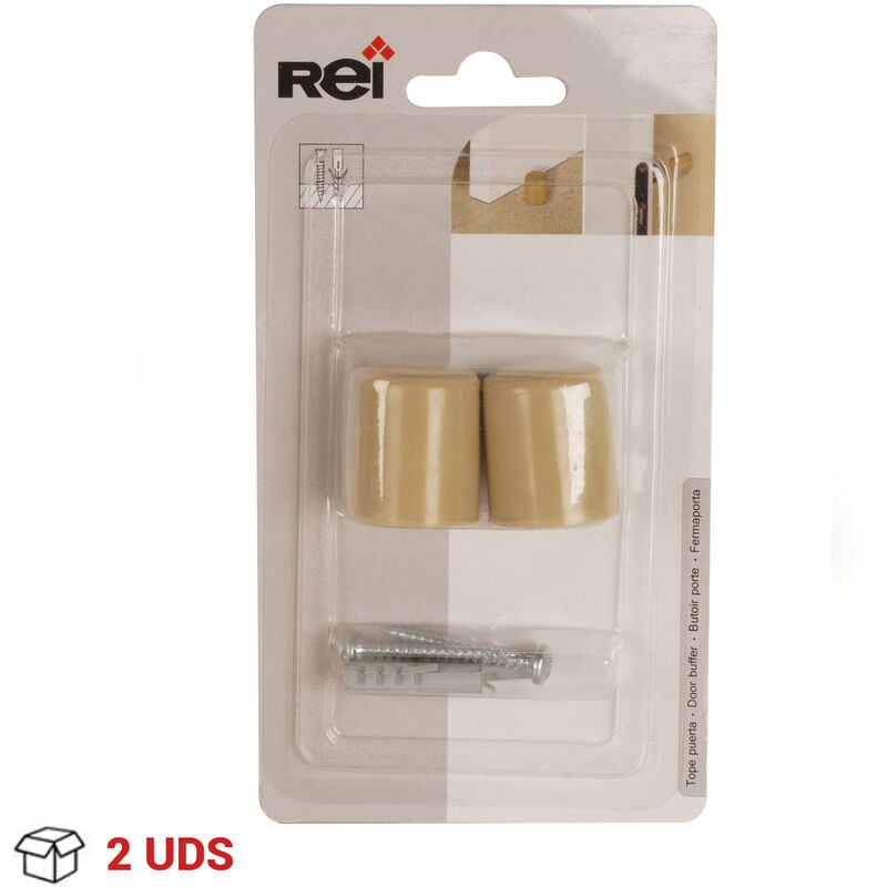 Tope de Puerta | Estilo Funcional | Protege Paredes y Puertas Frente a Impactos | Fabricado en Plástico | Acabado en Beige | Medidas 28*28*34 mm |
Tope de Puerta | Estilo Funcional | Protege Paredes y Puertas Frente a Impactos | Fabricado en Plástico | Acabado en Beige | Medidas 28*28*34 mm |