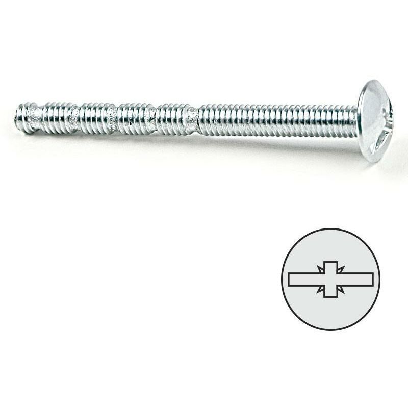 Tornillo tirador autocortante zincado 4-45 - Mibricoplus 
Tornillo tirador autocortante zincado 4-45 - Mibricoplus