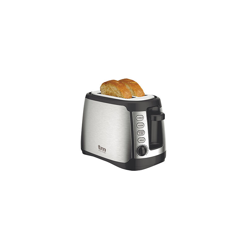 TM Electron TMPTS007 Tostador de acero inoxidable con ranuras extra anchas de 38mm, 7 niveles de tostado, 4 modos de funcionamiento, bandeja recoge
TM Electron TMPTS007 Tostador de acero inoxidable con ranuras extra anchas de 38mm, 7 niveles de tostado, 4 modos de funcionamiento, bandeja recoge