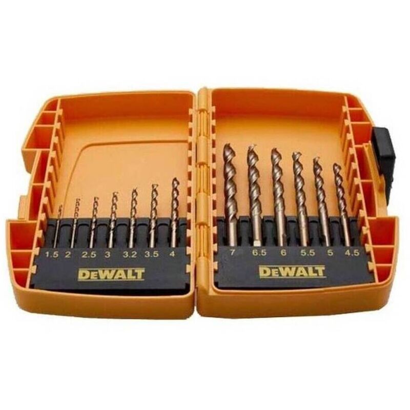 DT7942-QZ Tough case conjunto de 13 brocas de cobalto para metal desde 1.5 a 7 - Dewalt
DT7942-QZ Tough case conjunto de 13 brocas de cobalto para metal desde 1.5 a 7 - Dewalt