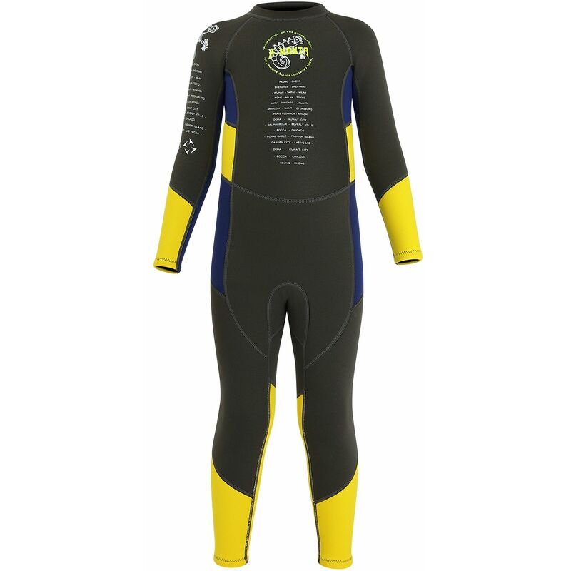 Traje de neopreno para ninos Traje de bano de buceo de manga larga con cremallera de seguridad Traje de surf de una pieza de secado rapido para
Traje de neopreno para ninos Traje de bano de buceo de manga larga con cremallera de seguridad Traje de surf de una pieza de secado rapido para