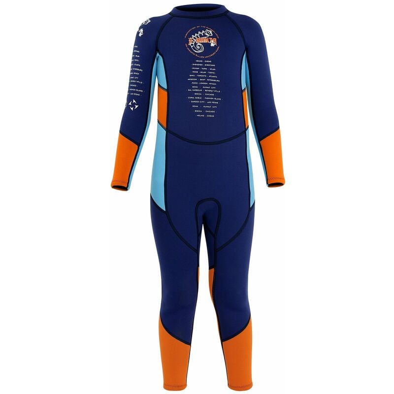 Traje de neopreno para ninos Traje de bano de buceo de manga larga con cremallera de seguridad Traje de surf de una pieza de secado rapido para
Traje de neopreno para ninos Traje de bano de buceo de manga larga con cremallera de seguridad Traje de surf de una pieza de secado rapido para