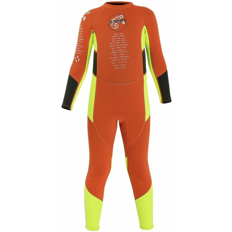 Traje de neopreno para ninos Traje de bano de buceo de manga larga con cremallera de seguridad Traje de surf de una pieza de secado rapido para
Traje de neopreno para ninos Traje de bano de buceo de manga larga con cremallera de seguridad Traje de surf de una pieza de secado rapido para
