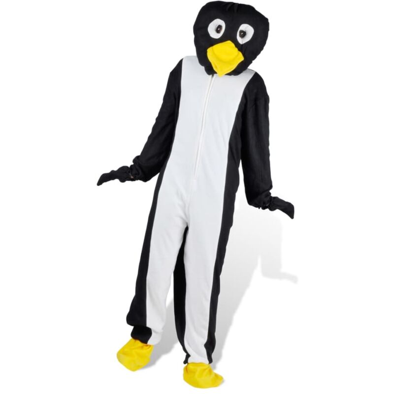 Traje De Pingüino M-L - Negro