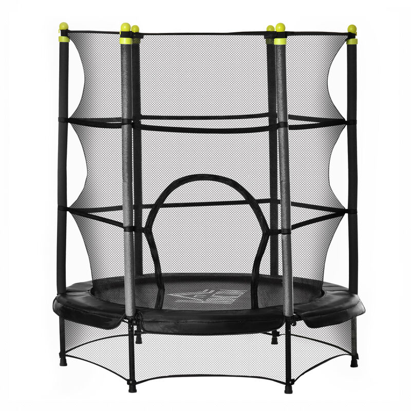 Trampolín para Niños de +3 Años Cama Elástica Infantil con Red de Seguridad y Marco Acero para Interiores y Exteriores Carga 45 kg 140x140x160 cm
Trampolín para Niños de +3 Años Cama Elástica Infantil con Red de Seguridad y Marco Acero para Interiores y Exteriores Carga 45 kg 140x140x160 cm