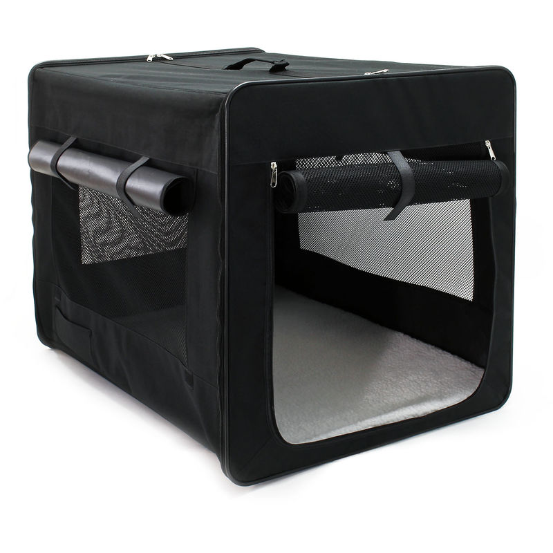 Transportín para mascotas plegable XXL (106x71x81 cm), bolsa de viaje animales con cojín extraíble
Transportín para mascotas plegable XXL (106x71x81 cm), bolsa de viaje animales con cojín extraíble