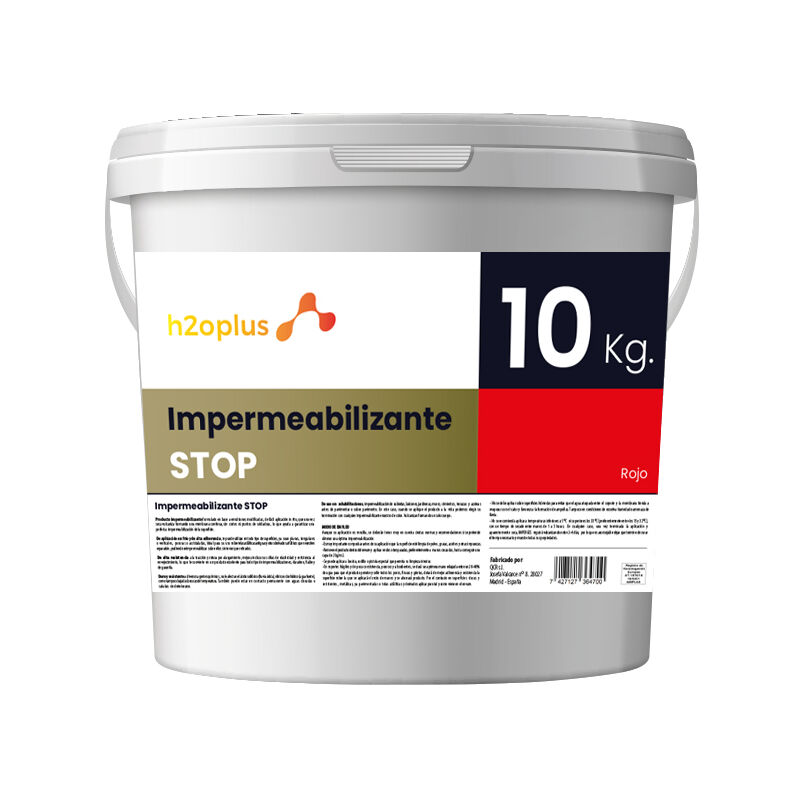 Tratamiento Impermeabilizante STOP Alta Calidad para Terrazas y Exteriores 10 Kg Rojo Teja
Tratamiento Impermeabilizante STOP Alta Calidad para Terrazas y Exteriores 10 Kg Rojo Teja