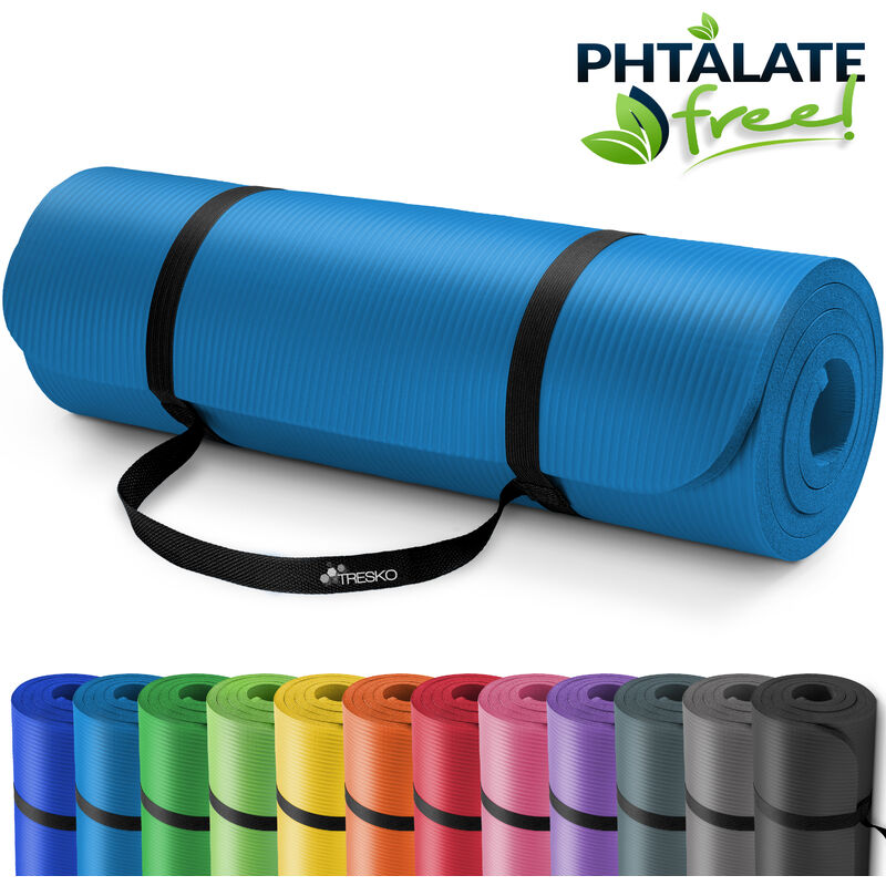 ® Esterilla de fitness 185cm x 60cm para gimnasia, yoga, pilates y cualquier tipo de entrenamiento | 6 colores | Sin ftalatos | Suave y cómoda |
® Esterilla de fitness 185cm x 60cm para gimnasia, yoga, pilates y cualquier tipo de entrenamiento | 6 colores | Sin ftalatos | Suave y cómoda |