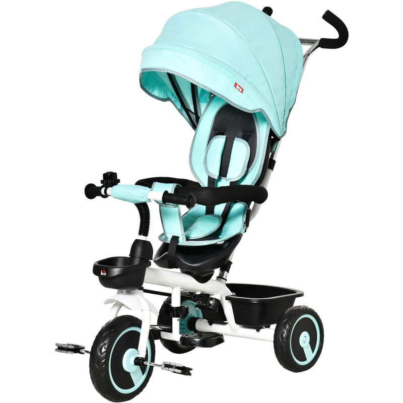 Homcom - Triciclo Bebé Triciclo Evolutivo para Niños +12 Meses con Capota Plegable Mango de Empuje Telescópico Barra Extraíble y Reposapiés
Homcom - Triciclo Bebé Triciclo Evolutivo para Niños +12 Meses con Capota Plegable Mango de Empuje Telescópico Barra Extraíble y Reposapiés