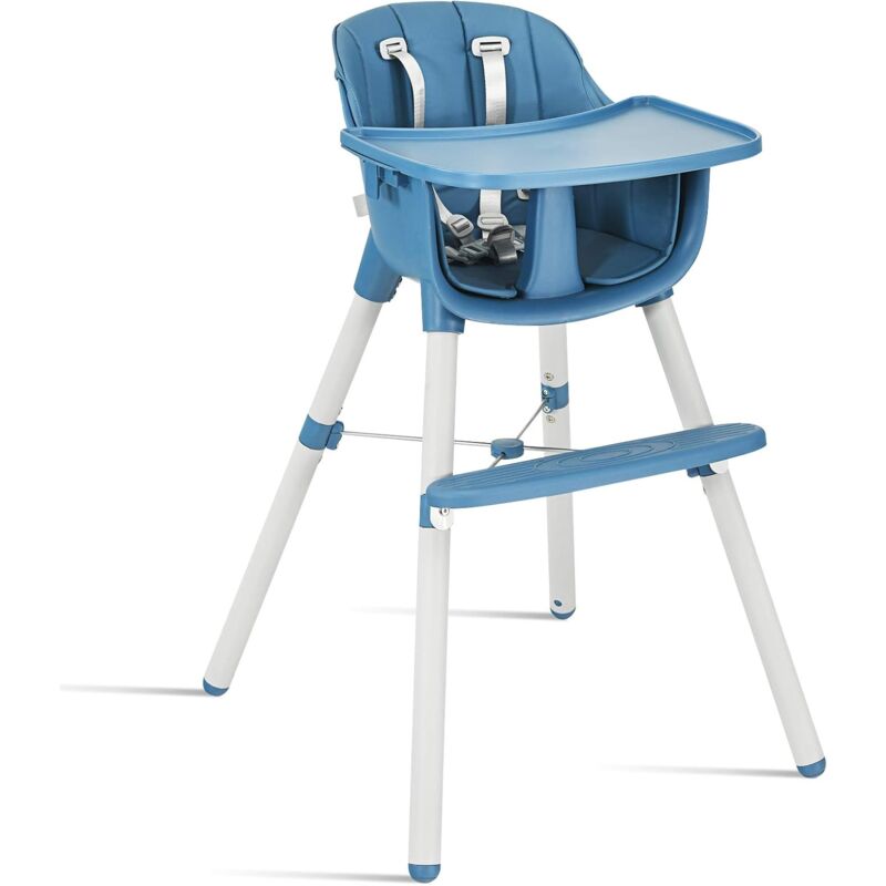 Trona para Bebé con Reposapiés Altura Ajustable Silla de Comedor con Cinturón de Seguridad y Bandeja Extraíble Silla Alta para Bebé
Trona para Bebé con Reposapiés Altura Ajustable Silla de Comedor con Cinturón de Seguridad y Bandeja Extraíble Silla Alta para Bebé
