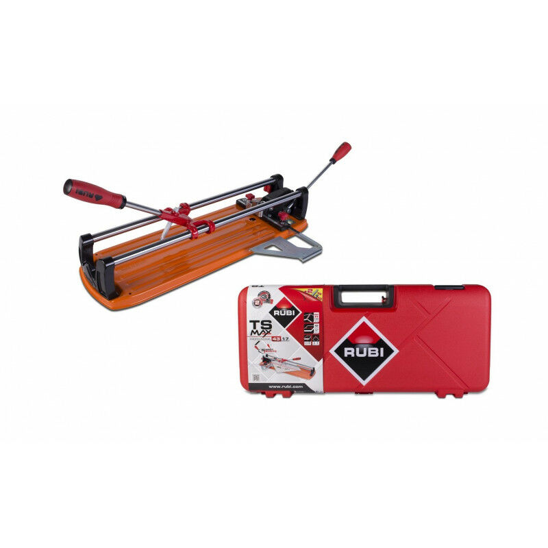 Rubi - Cortadora manual de 43 cm de longitud de corte diagonal 30x30 cm con estuche - TS-43 MAX Naranja
Rubi - Cortadora manual de 43 cm de longitud de corte diagonal 30x30 cm con estuche - TS-43 MAX Naranja