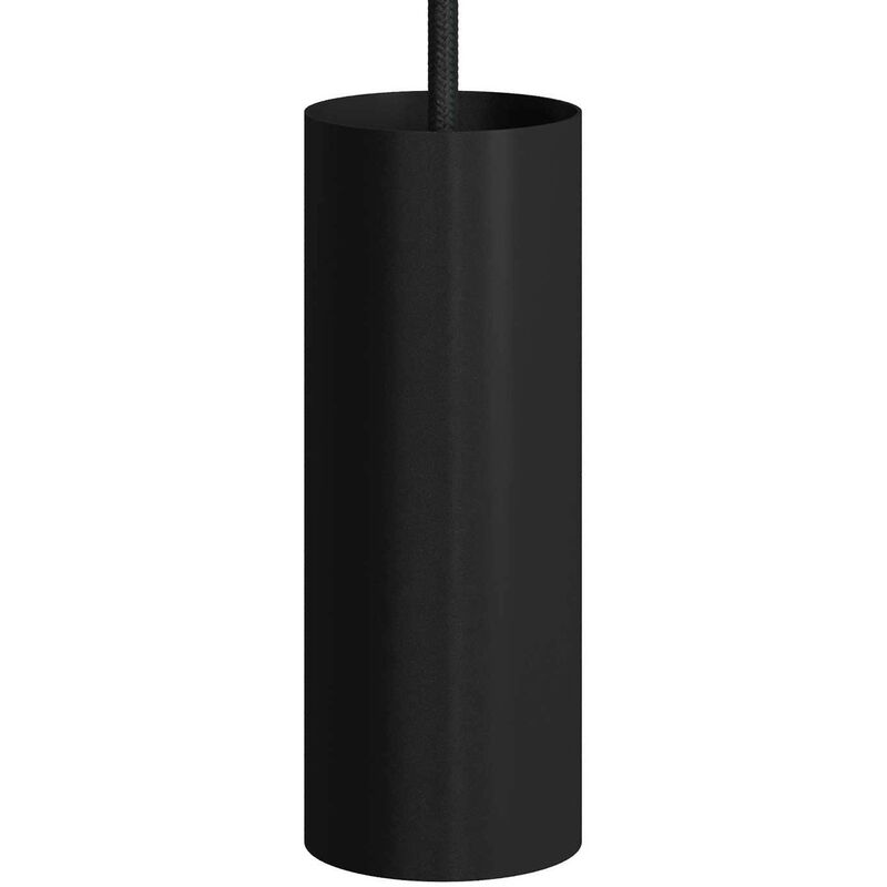 Creative Cables - Tub-E14, tubo de metal para foco con portalámparas doble arandela E14 | Negro - Negro
Creative Cables - Tub-E14, tubo de metal para foco con portalámparas doble arandela E14 | Negro - Negro
