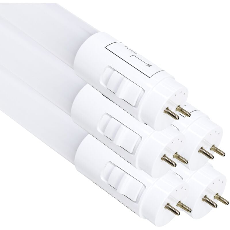 Tubo LED 120cm 360º T8 G13 18W 1800LM Conexión un lateral. | Blanco Frío 6500K - Pack 5 Uds. - Blanco Frío 6500K
Tubo LED 120cm 360º T8 G13 18W 1800LM Conexión un lateral. | Blanco Frío 6500K - Pack 5 Uds. - Blanco Frío 6500K
