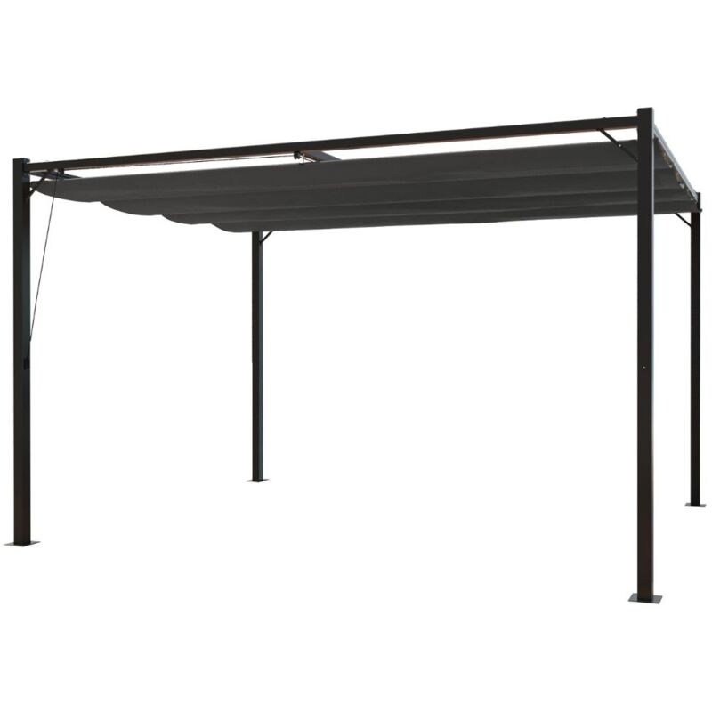 Concept-usine - Tusa: cenador autoportante de 3 x 4 m y 12 m², lona de poliéster gris - Gris
Concept-usine - Tusa: cenador autoportante de 3 x 4 m y 12 m², lona de poliéster gris - Gris