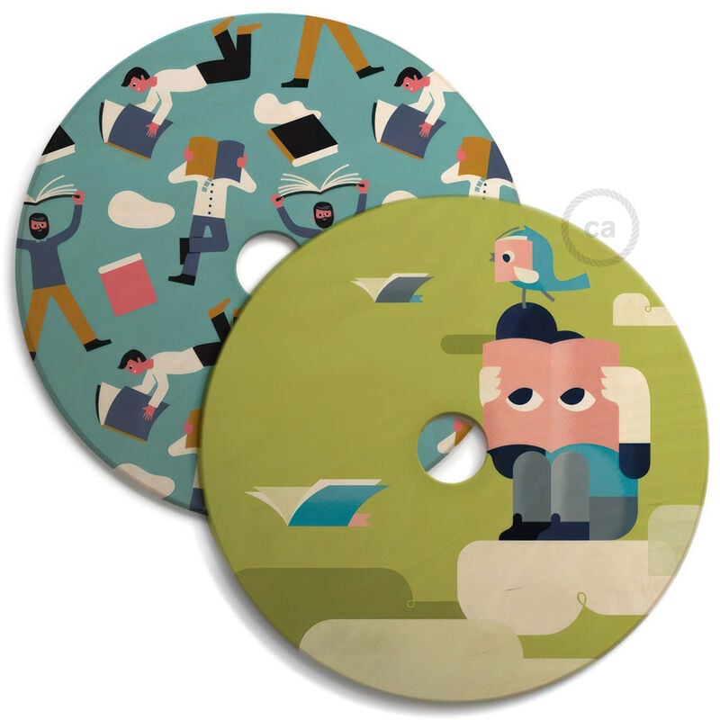 Creative Cables - UFO Pantalla de madera ilustrada por varios artistas, doble cara - Diámetro 33cm | Hikimi - Hikimi
Creative Cables - UFO Pantalla de madera ilustrada por varios artistas, doble cara - Diámetro 33cm | Hikimi - Hikimi