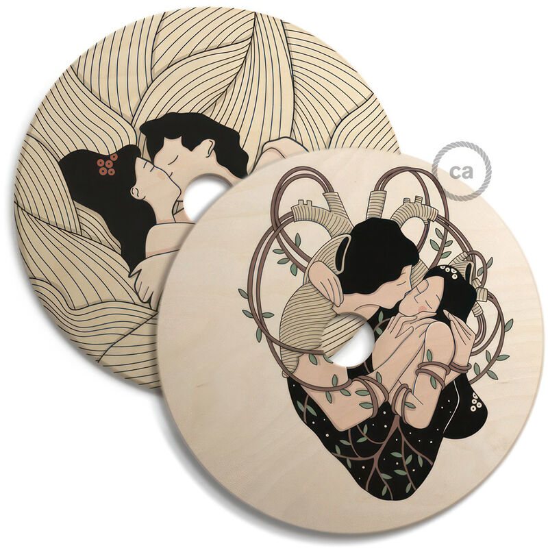 Creative Cables - UFO Pantalla de madera ilustrada por varios artistas, doble cara - Diámetro 33cm | Carolina Zuniga - Carolina Zuniga
Creative Cables - UFO Pantalla de madera ilustrada por varios artistas, doble cara - Diámetro 33cm | Carolina Zuniga - Carolina Zuniga
